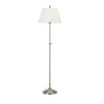 Klasyczna lampa stojąca Oxford - plisowany abażur modern classic