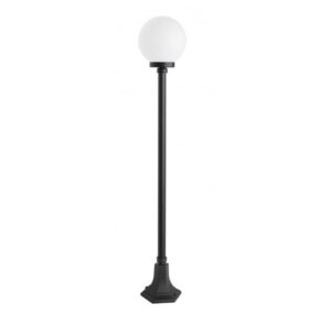 Klasyczna latarenka ogrodowa Kula Classic 20 IP43 - czarna 148cm