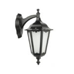 Klasyczny kinkiet Retro Classic K IP43 - czarny