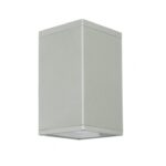 Kremowa lampa sufitowa zewnętrzna Adela IP54 E27 - kwadratowa