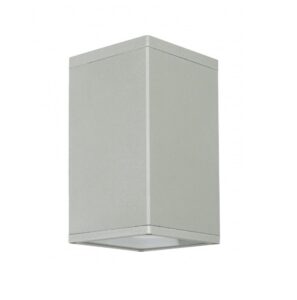 Kremowa lampa sufitowa zewnętrzna Adela IP54 E27 - kwadratowa