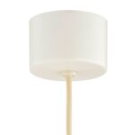 Kremowa lampa wisząca Bolton LED - podsufitka