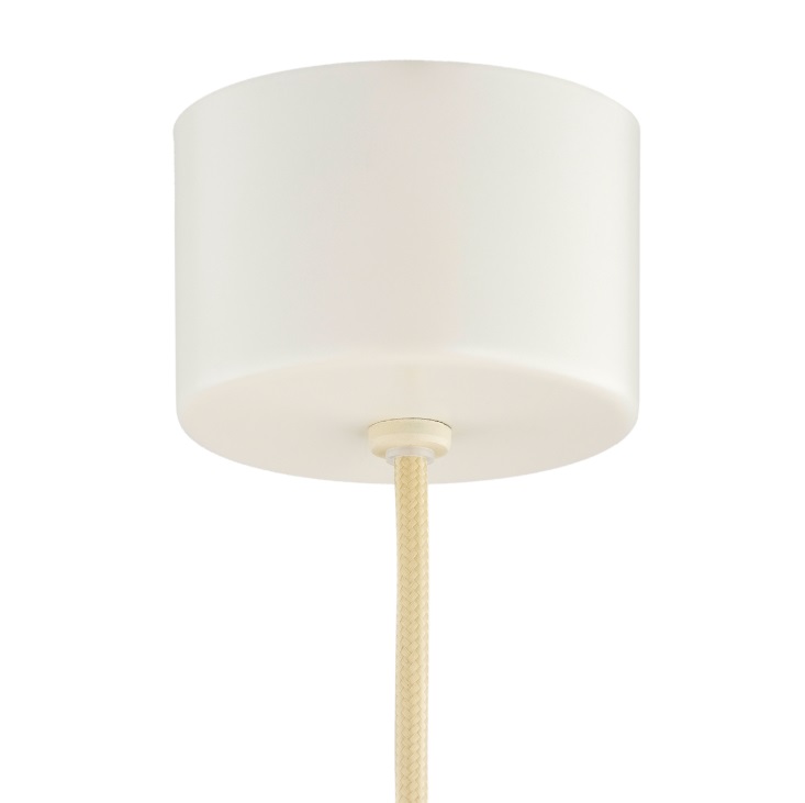 Kremowa lampa wisząca Bolton LED - podsufitka