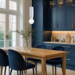 Kremowa lampa wisząca nad stół Boll - ceramika Bolesławiec