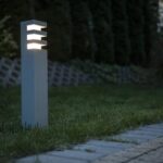 Kwadratowy słupek do oświetlenia ogrodu Rado I 75 IP54