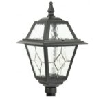 Lampa do ogrodu stojąca Witraż 80 IP43 - klosz