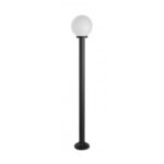 Lampa ogrodowa stojąca Kula 170 - czarny IP43