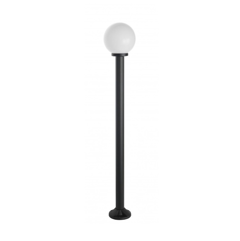 Lampa ogrodowa stojąca Kula 170 - czarny IP43