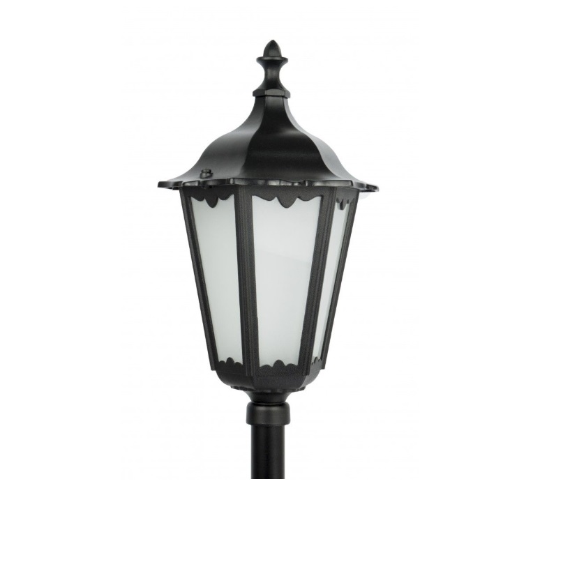 Lampa ogrodowa stojąca Retro Classic 85 IP43 - czarny klosz