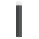 Lampa stojąca do ogrodu Cube 85 IP44 - popielata