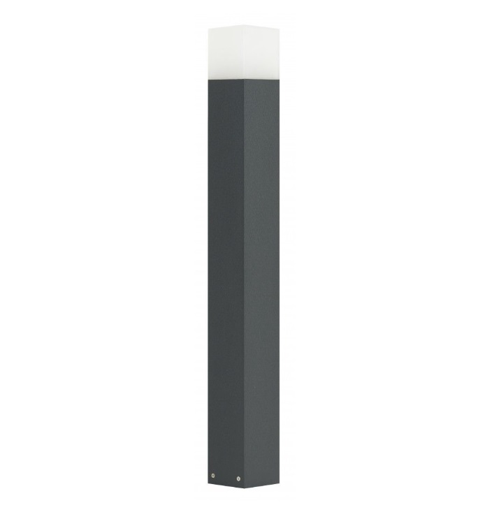 Lampa stojąca do ogrodu Cube 85 IP44 - popielata