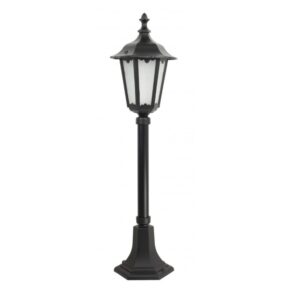 Lampa stojąca do ogrodu Retro Midi 75 IP43 - czarna