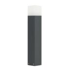 Lampa stojąca ogrodowa Cube 60 IP44 - antracytowa