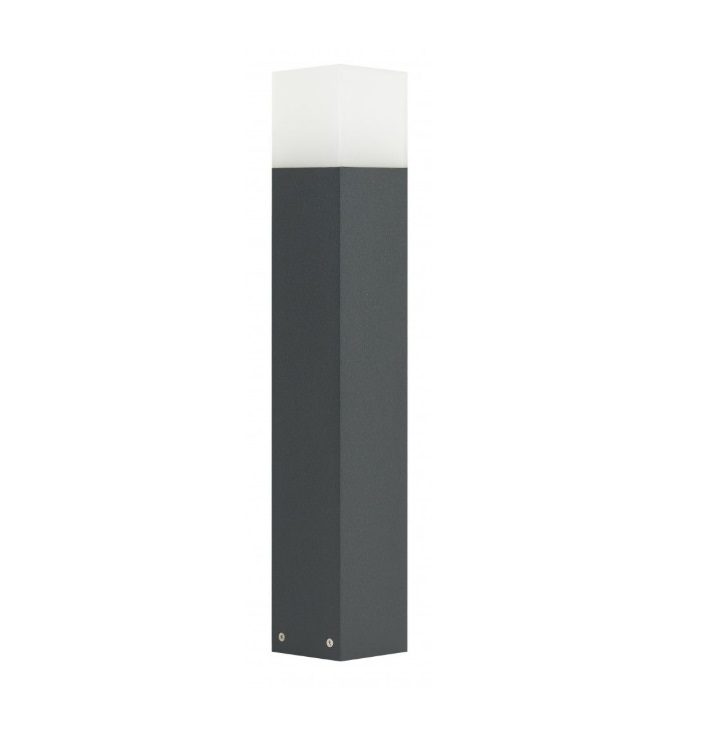 Lampa stojąca ogrodowa Cube 60 IP44 - antracytowa