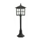 Lampa stojąca ogrodowa Wenecja IP43 - czarna