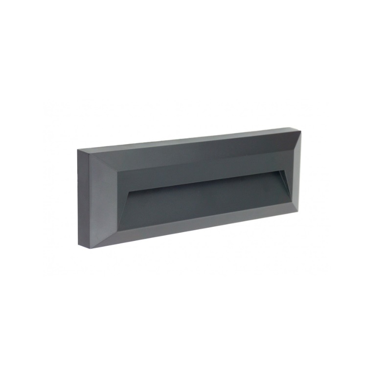 Lampa zewnętrzna do ogrodzenia i ścian Mur PC LED IP65 - antracyt