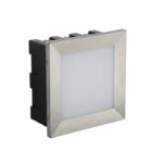 Lampa zewnętrzna do oświetlenia schodów Inox Mur LED - kwadratowa IP65