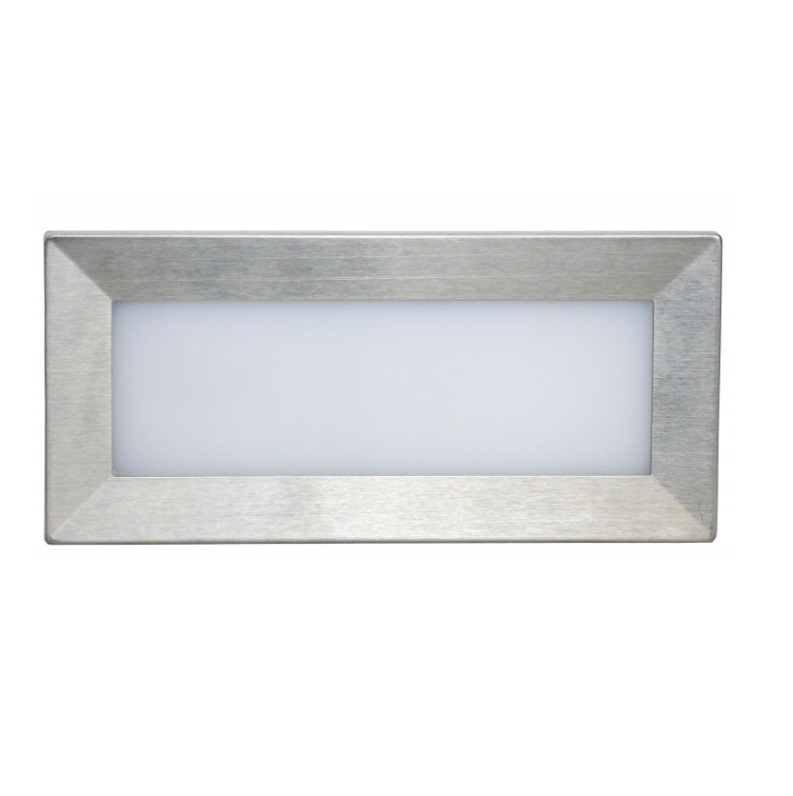 Lampa zewnętrzna do zabudowy w murze Inox Mur LED IP65