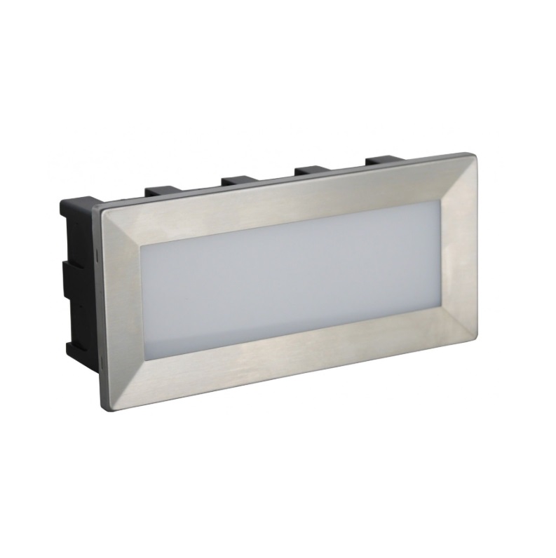 Lampa zewnętrzna do zabudowy w ścianie Inox Mur LED IP65