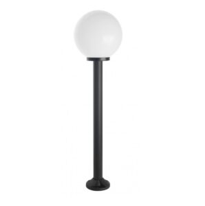 Lampa zewnętrzna stojąca Kula 130 - czarna IP43