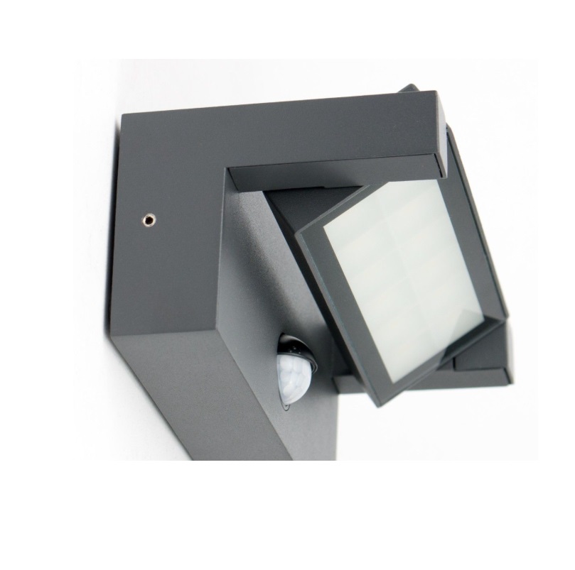 Lampa nad drzwi lub ogrodzenie Ren LED 21W IP65 - czujniki PIR