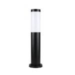 Minimalistyczna lampa stojąca zewnętrzna Inox ST45 IP54 - okragła