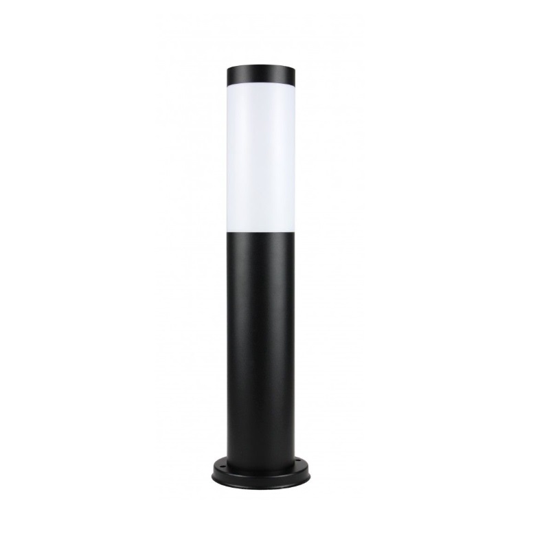 Minimalistyczna lampa stojąca zewnętrzna Inox ST45 IP54 - okragła