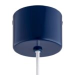 Niebieska lampa wisząca Boll - podsufitka