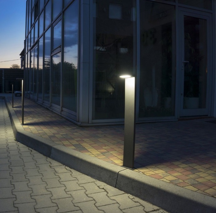 Nowoczesna lampa ogrodowa Karo LED 60 - IP54