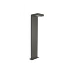 Nowoczesna lampa ogrodowa Karo LED 60 - popielata IP54