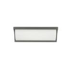 Nowoczesny kinkiet na elewację Mona LED IP65 - antracyt