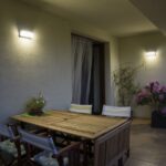Nowoczesny kinkiet na taras Mona LED IP65 - antracyt