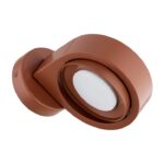 Obracany kinkiet Lotus - kolor ceglany