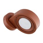 Obracany kinkiet Lotus - kolor ceglasty