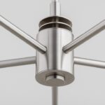 Srebrny żyrandol Preston 5