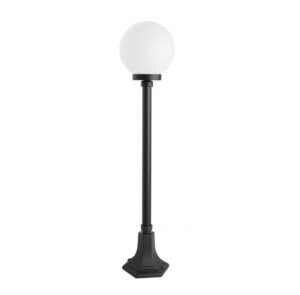 Stojąca lampa do ogrodu Kula Classic 20 IP43 - czarna 98cm