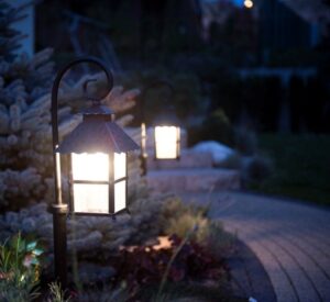 Klasyczna lampa ogrodowa Cadiz 85 - czarna IP43