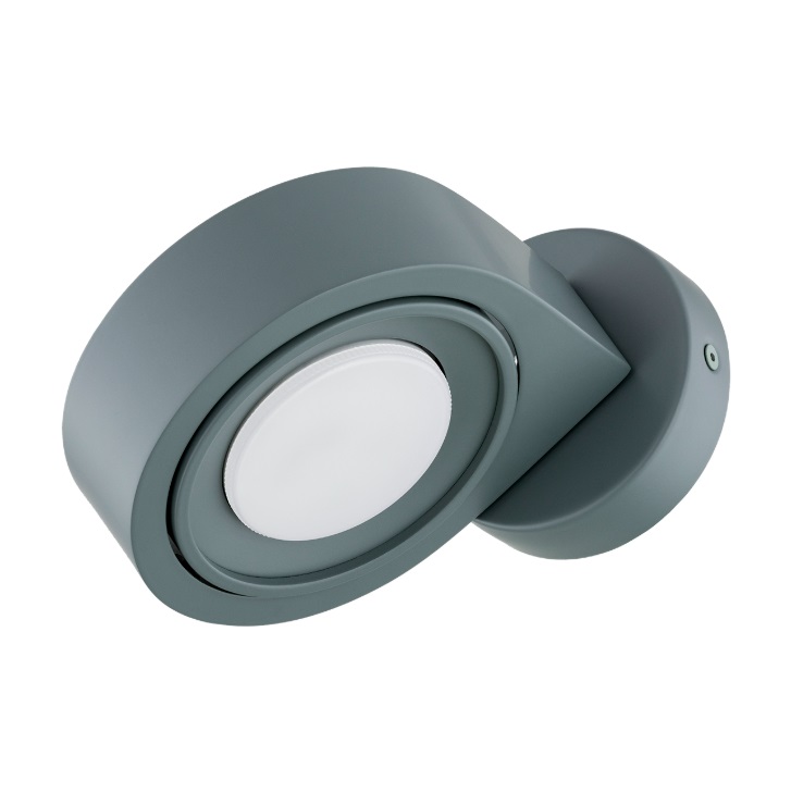 Szałwiowy kinkiet Lotus - zielony