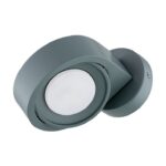 Szałwiowy kinkiet do sypialni Lotus