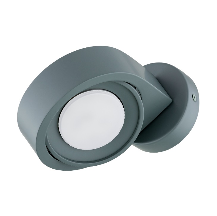 Szałwiowy kinkiet do sypialni Lotus