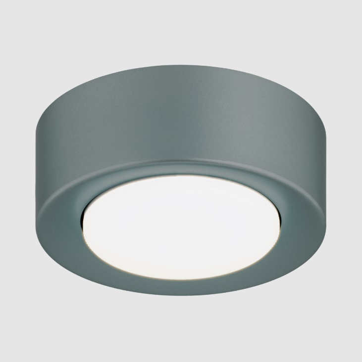 Szałwiowy spot sufitowy Elora LED GX53 – zielonkawy Szałwiowy spot sufitowy Elora LED GX53 - zielonkawy