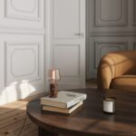 Żarówka art deco S105 E27 - z marmurową lampką