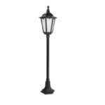 Zewnętrzna lampa ogrodowa Retro Classic 115 IP43 - czarna