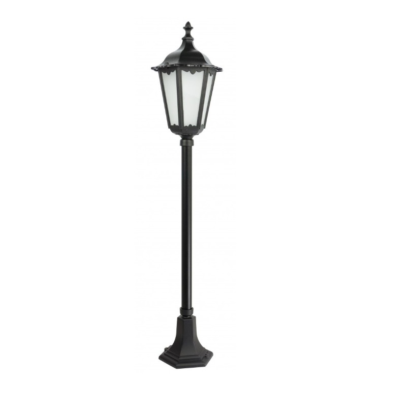 Zewnętrzna lampa ogrodowa Retro Classic 115 IP43 - czarna