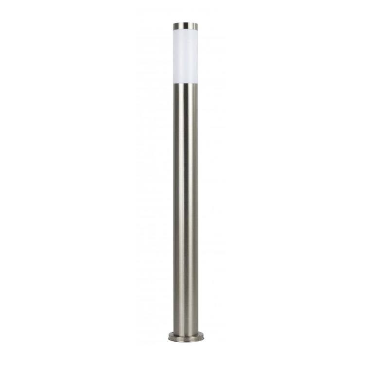 Zewnętrzna lampa stojąca Inox ST110 IP44 - srebrna