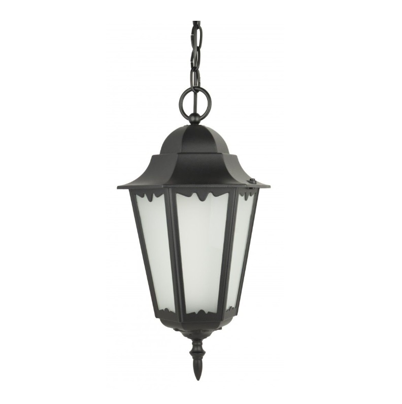 Zewnętrzna lampa wisząca Retro Classic II - czarna IP43