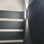 Zewnętrzny kinkiet elewacyjny Tin IP54 - na taras i pergole