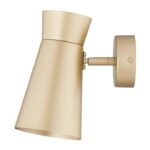 Złoty nowoczesny kinkiet Lord - ruchomy