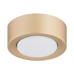 Złoty spocik sufitowy Elora LED GX53