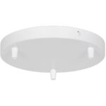 Podsufitka biała Luana - do powieszenia 3 kloszy